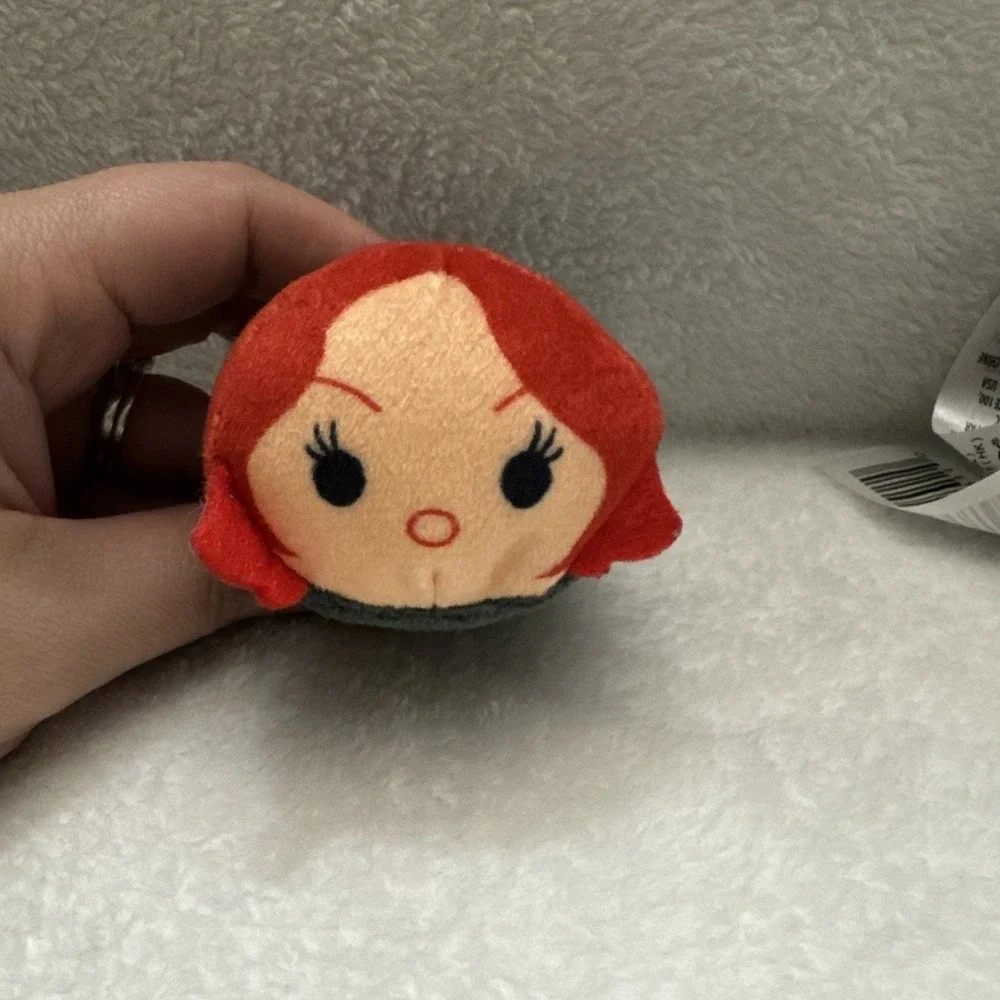 Disney‎ Tsum Tsum Marvel Star Wars Plush Lot Captain America Black Widow Panther
